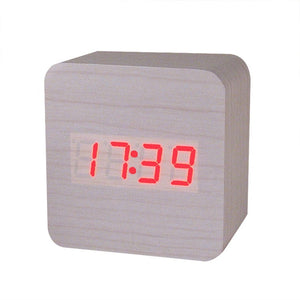 MINI Wooden LED Alarm Clock - Kazzi Boutique