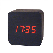 Load image into Gallery viewer, MINI Wooden LED Alarm Clock - Kazzi Boutique