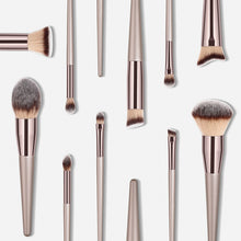 Load image into Gallery viewer, Luxury Champagne Makeup Brushes Set - Kazzi Boutique